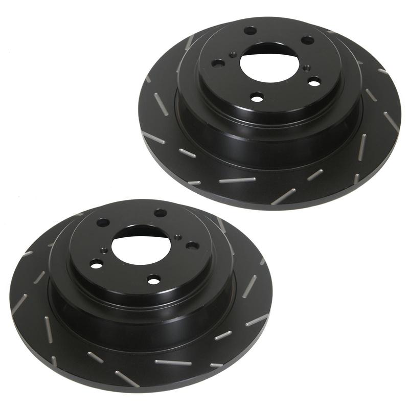 EBC USR Slotted Rear Rotors 08-up Challenger 12.6 Rotor